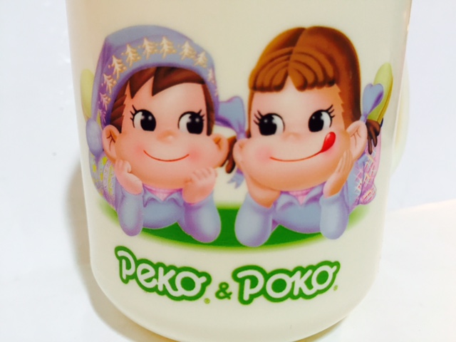 00 Peko Poko 膠杯-Milky