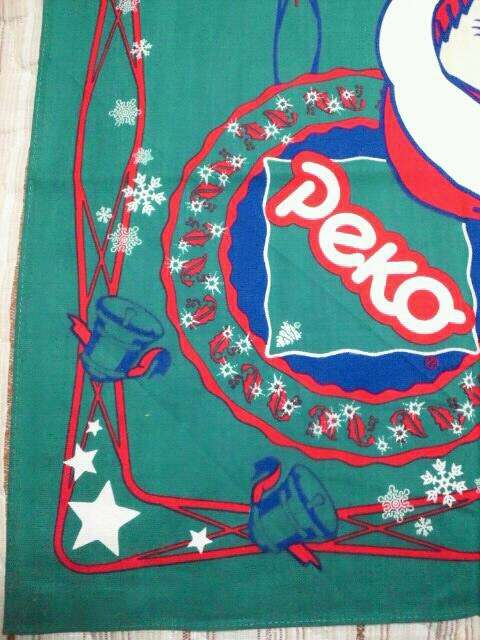 1995 Peko 聖誕印花大方巾/桌布