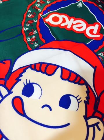 1995 Peko 聖誕印花大方巾/桌布