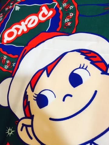 1995 Peko 聖誕印花大方巾/桌布