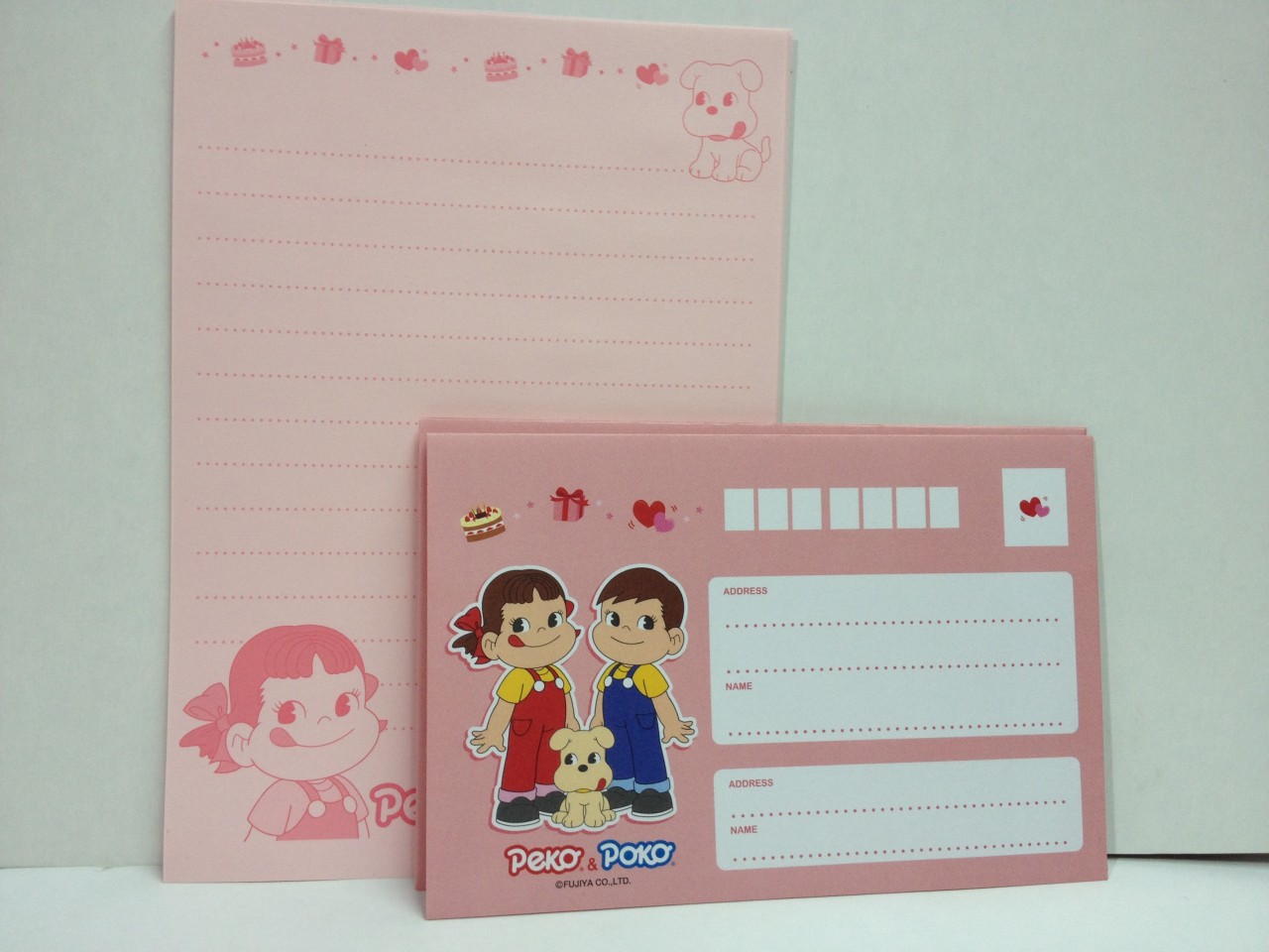 08 Peko 信封信紙套裝