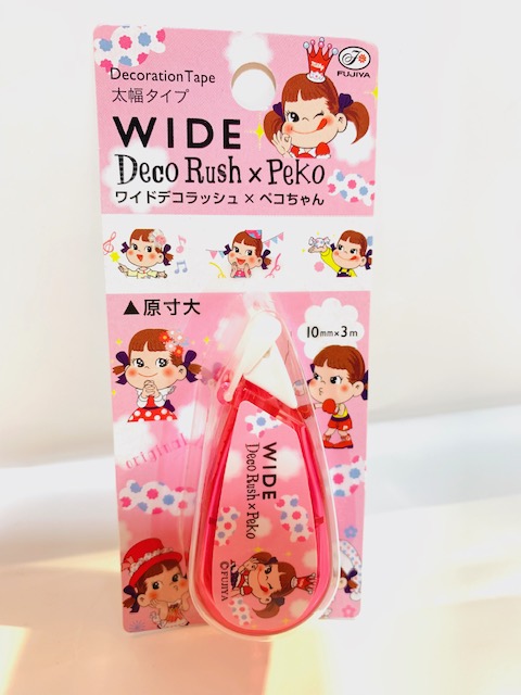 2018 Peko Deco Rush 花邊帶-粉紅