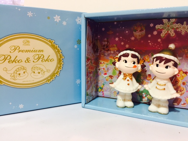 2013 Peko Poko 聖誕陶器人形Set