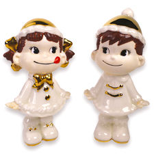 2013 Peko Poko 聖誕陶器人形Set