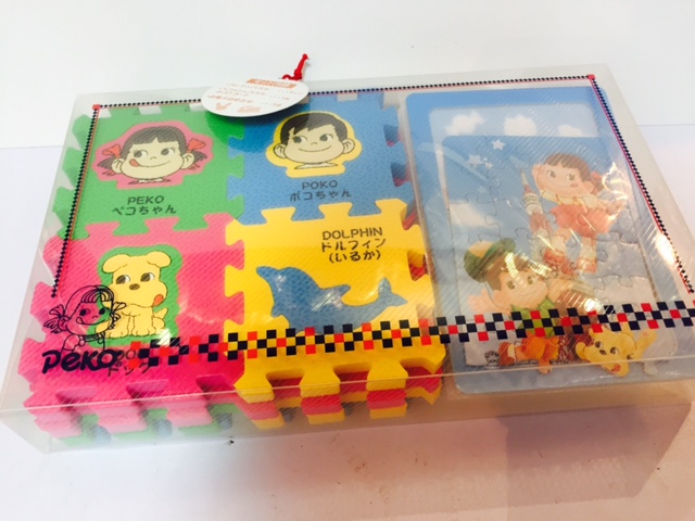 08 Peko拼圖,明信片連膠盒set