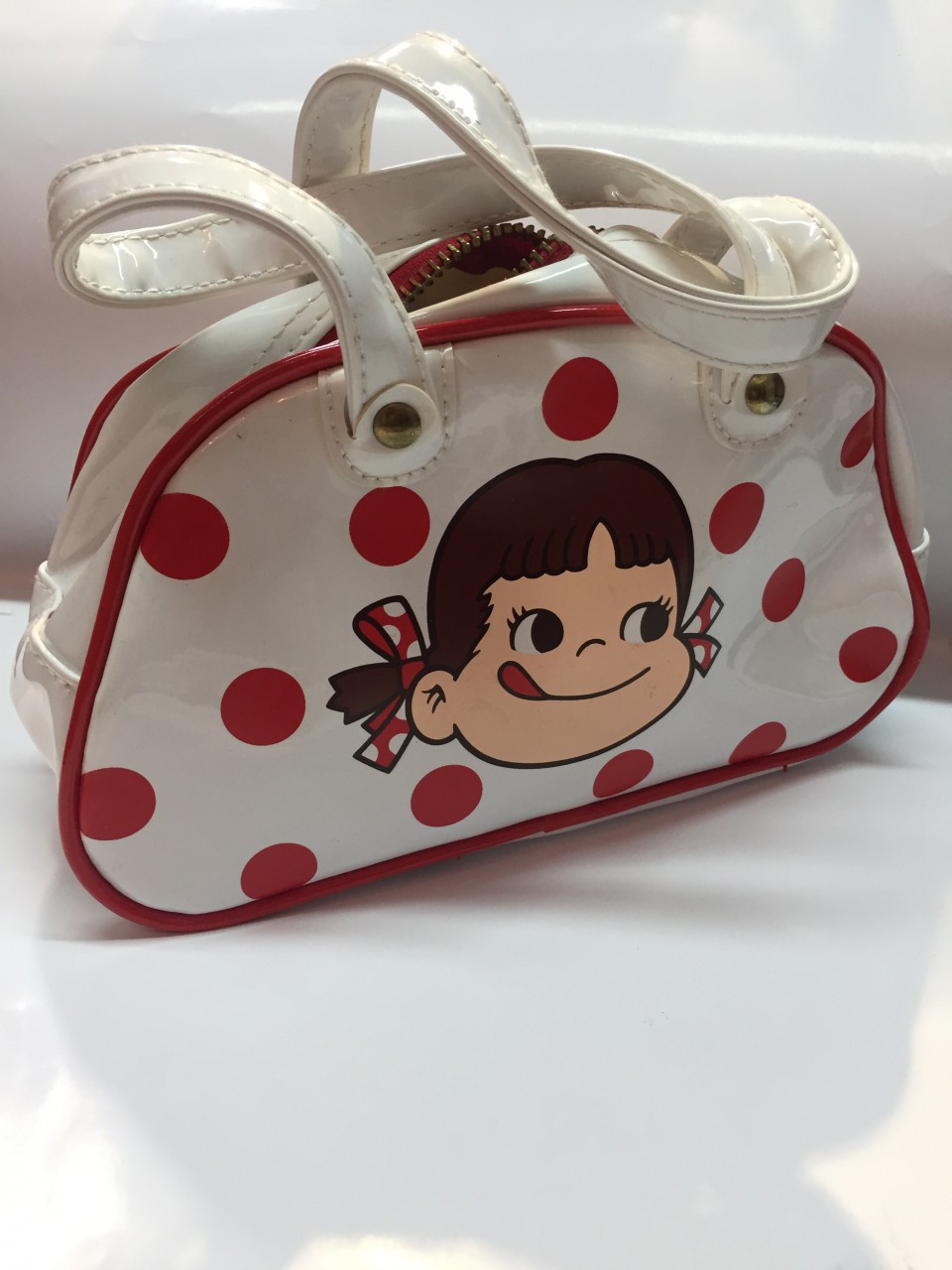 1992 Peko 手提袋 Milky 白 (PVC)