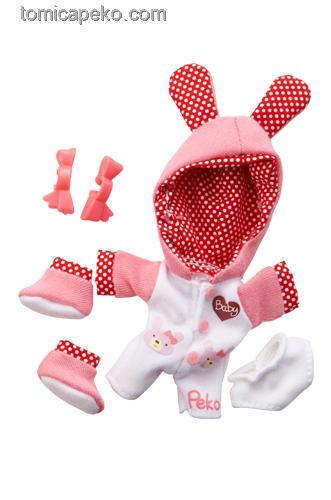 2010 Peko Baby 人形衣服套裝-baby rabbit