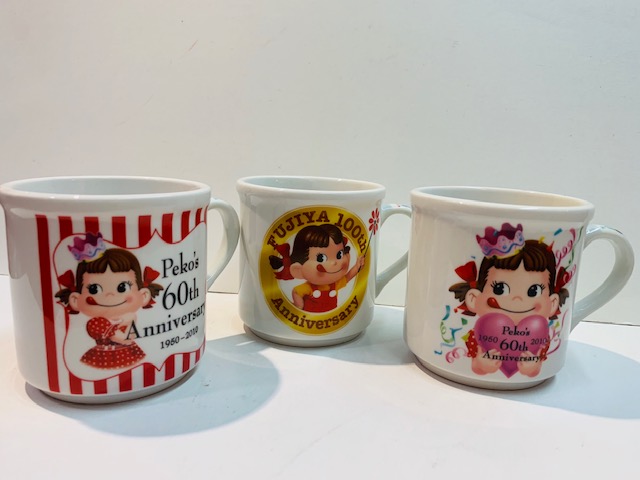 2010 Peko 60周年布丁杯1套3款