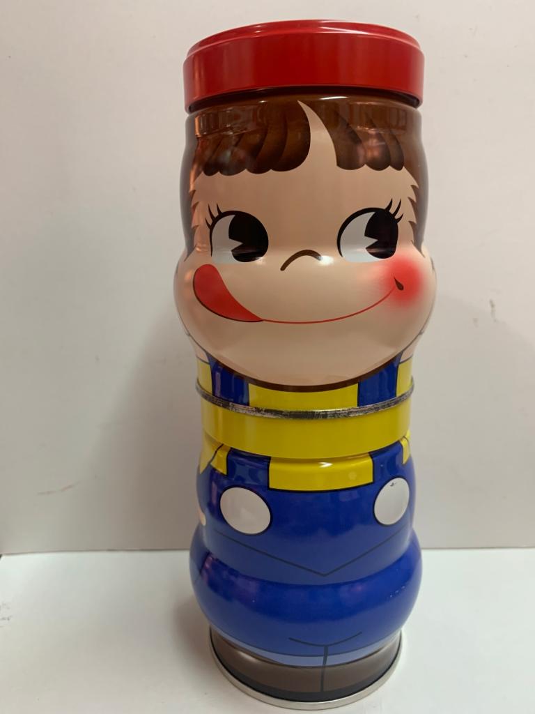 01 Peko Milky 兩層人形缶