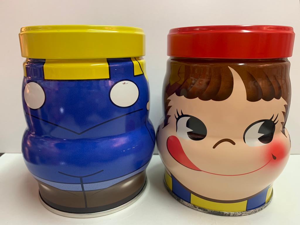 01 Peko Milky 兩層人形缶