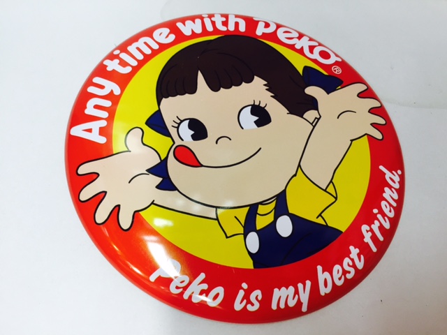 80's Peko 特大扣章