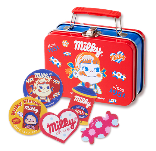 2011 Milky 祭Peko Trunk Case 連貼紙
