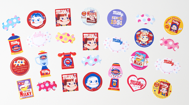 2011 Milky 祭Peko Trunk Case 連貼紙