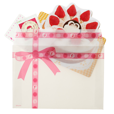 2011 Milky 祭Peko 卡 Set(草莓蛋糕)