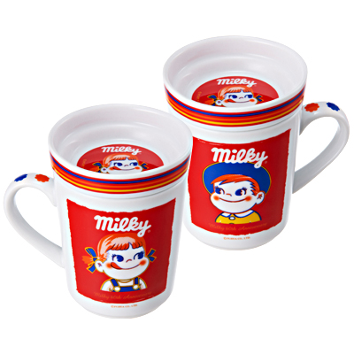 2011 Milky 祭Peko 杯連杯蓋 (紅)