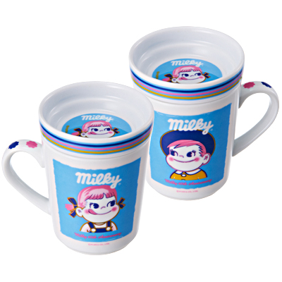 2011 Milky 祭Peko 杯連杯蓋(藍)