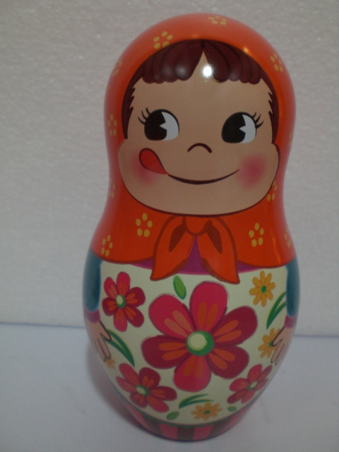 2011 Peko萬聖節人形鐵缶附糖 -花(中)