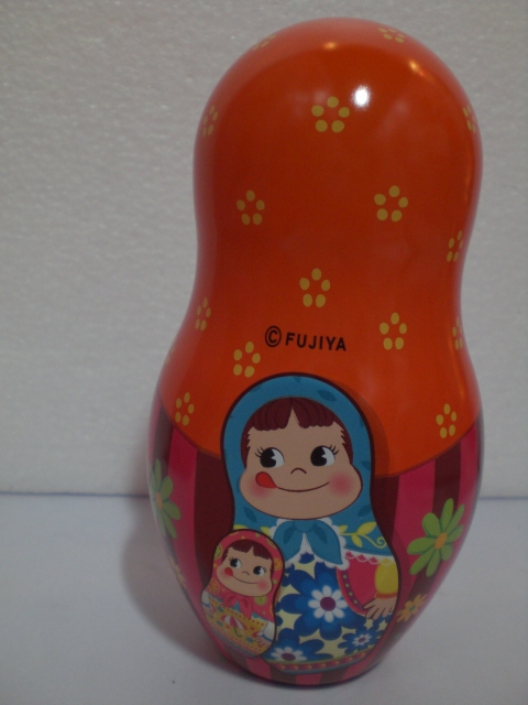 2011 Peko萬聖節人形鐵缶附糖 -花(中)