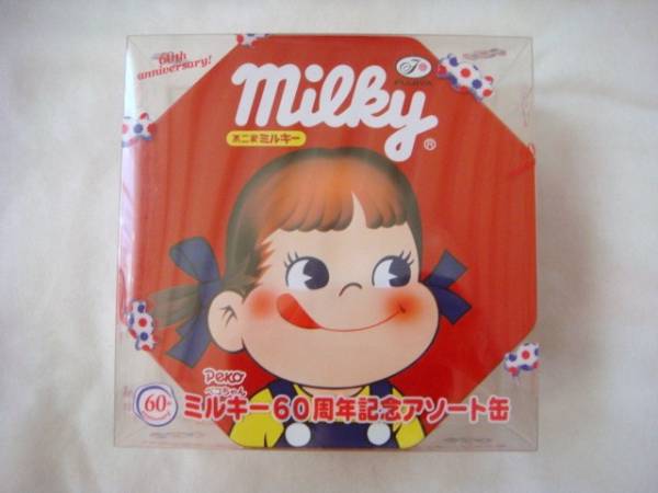 2011 Milky60周年Fairy Land缶附糖果(大)