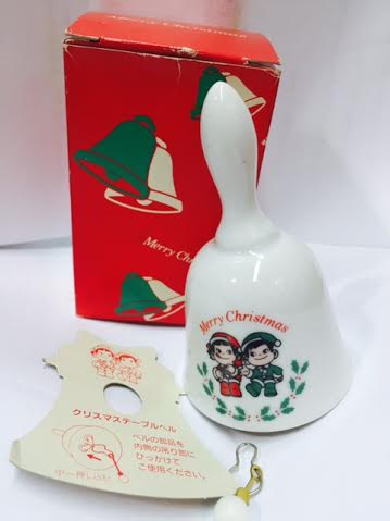 90's Peko Poko 陶器聖誕鐘