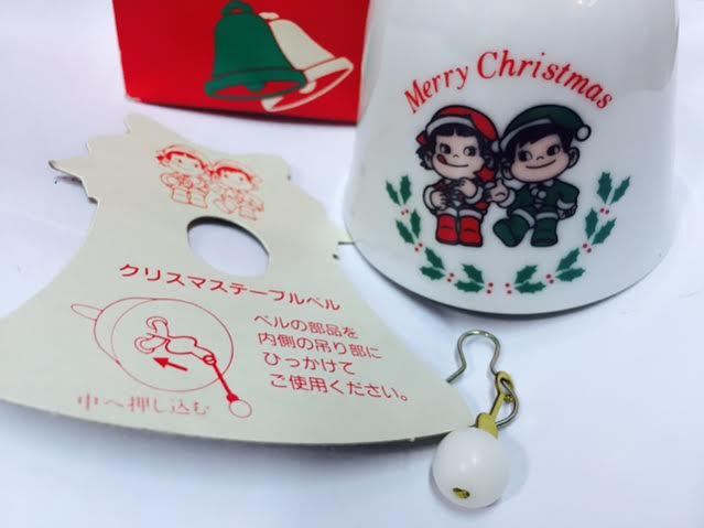 90's Peko Poko 陶器聖誕鐘