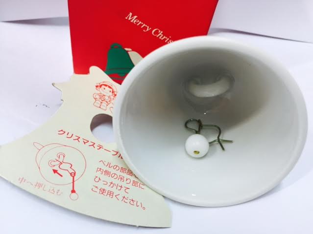 90's Peko Poko 陶器聖誕鐘