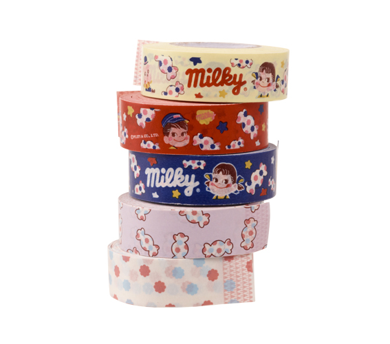 2011 Milky60周年和紙MT膠紙1套5卷 (Masking Tape)