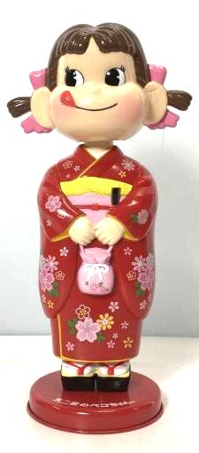 2012 Peko 首振和服人形-紅色