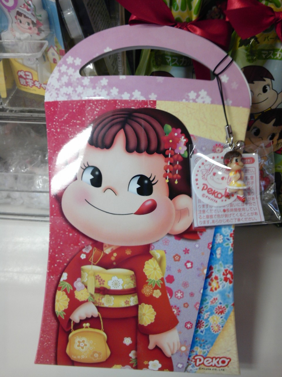 2012 Peko 糖果盒連電話繩