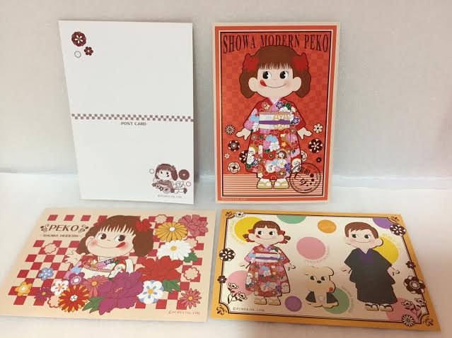 2015 Peko明信片1套4款-昭和現代