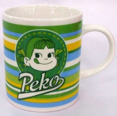 05 Peko 杯-綠條子