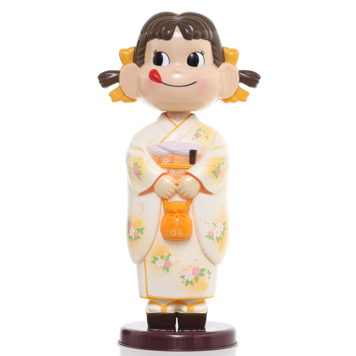 05 Peko 首振和服人形-山吹色