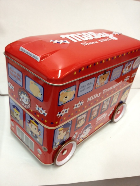 2012 Peko 秘密寶箱-London Bus 付Milky 精品7件
