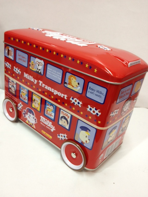 2012 Peko 秘密寶箱-London Bus 付Milky 精品7件
