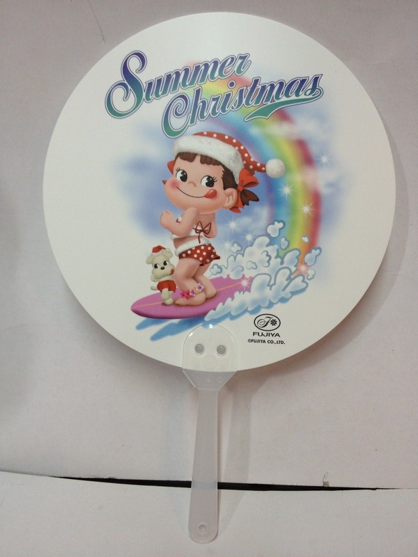 2012 Peko 膠扇-summer santa2