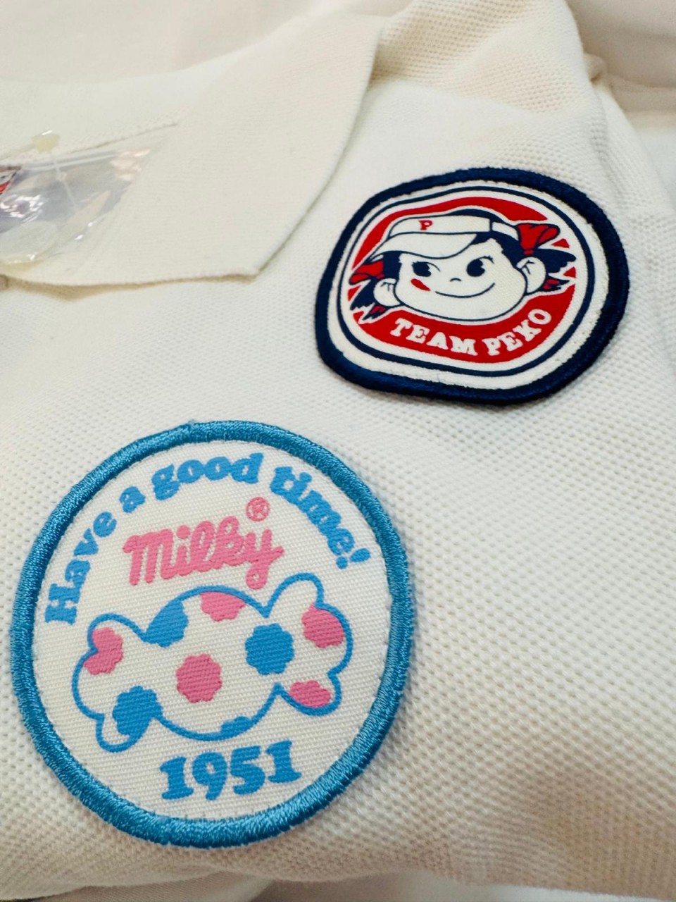 Peko Polo T Shirt - Milky 1951