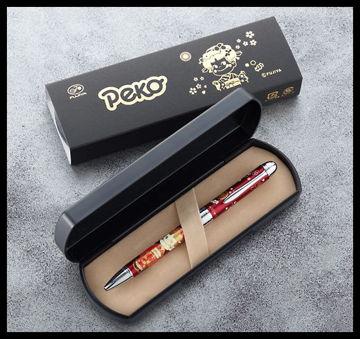 2012 Peko優美蒔絵複合筆-紅