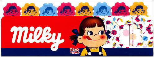 2013 Peko 告示貼-MILKY 紅
