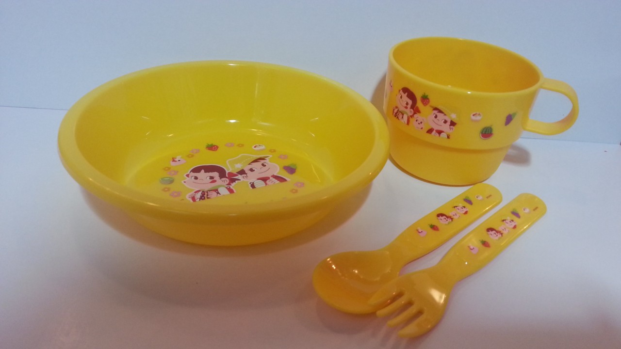 2012 Peko 餐具Set-黃色