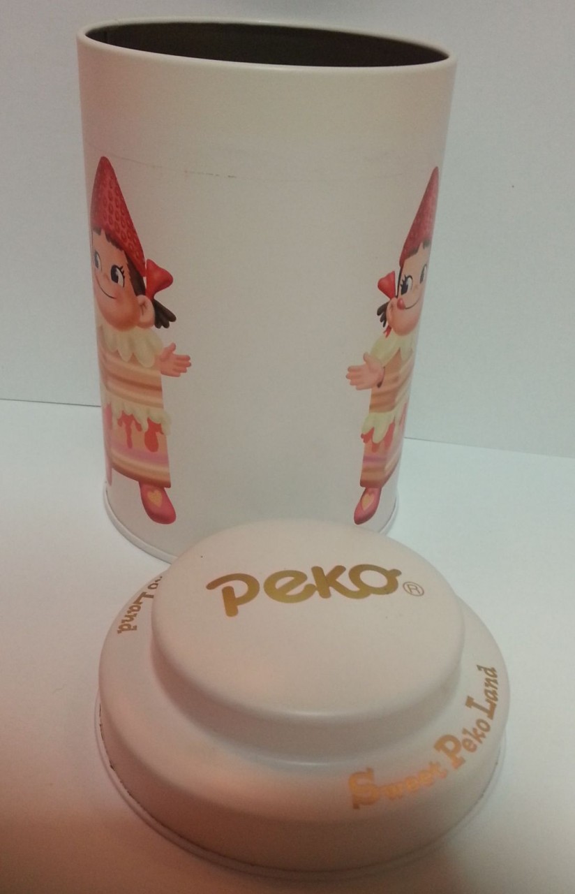 03 Sweets Peko Land 鐵缶-草莓蛋糕