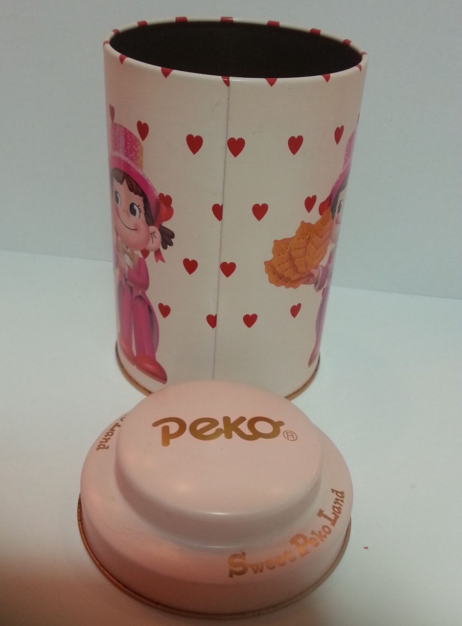 04 Sweets Peko Land 鐵缶-紅