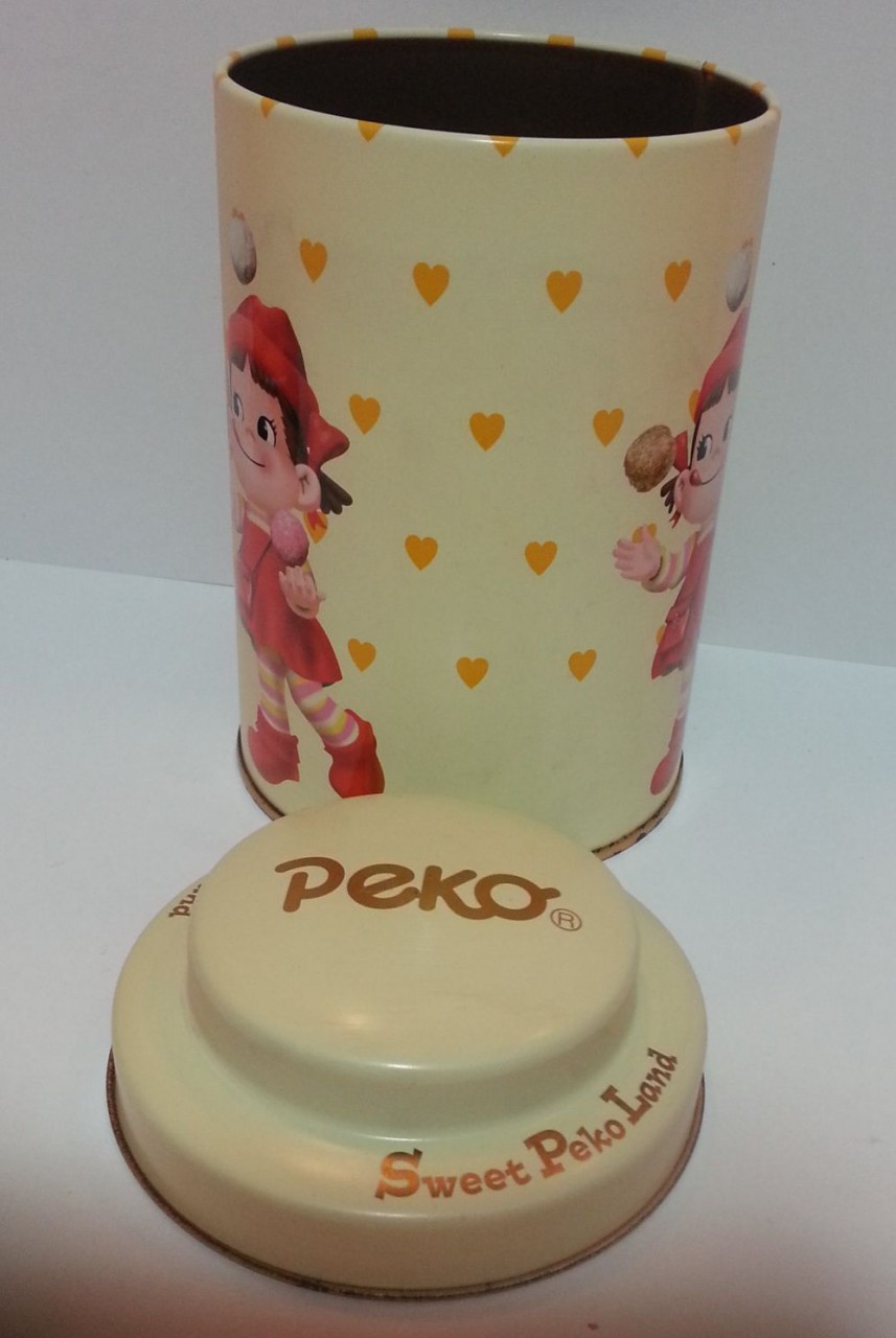 04 Sweets Peko Land 鐵缶-黃色