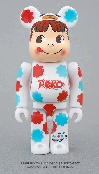 2013 Peko Poko bearbrick set 100%-Milky Medicomtoy