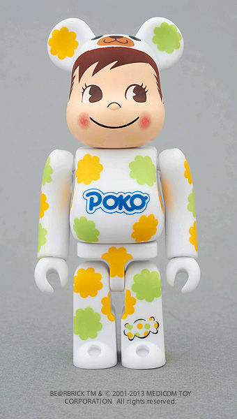 2013 Peko Poko bearbrick set 100%-Milky Medicomtoy