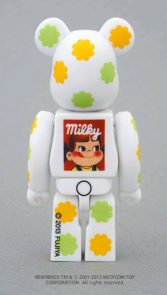 2013 Peko Poko bearbrick set 100%-Milky Medicomtoy