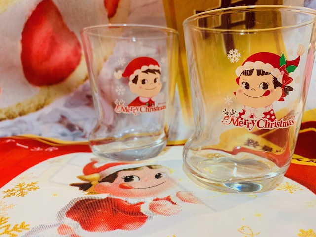 2013 Peko 聖誕鞋型玻璃杯1套2個