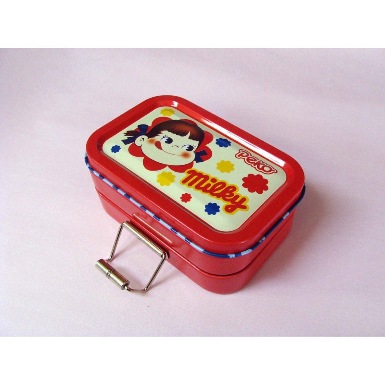 2013 Peko 雙層Milky 鐵盒-復古