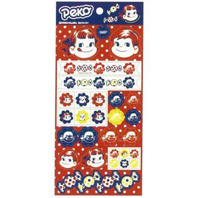 2013 Peko 貼紙-色丁質地1
