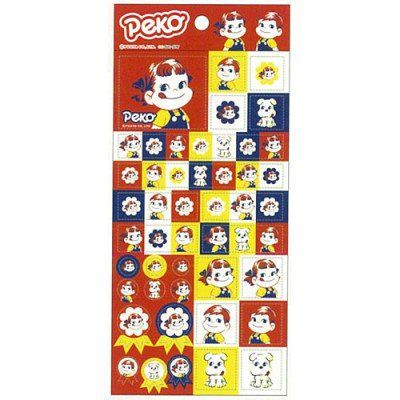 2013 Peko 貼紙-色丁質地2