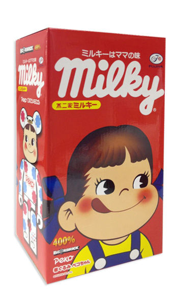 2013 Peko Bearbrick 400%-Milky Medicomtoy